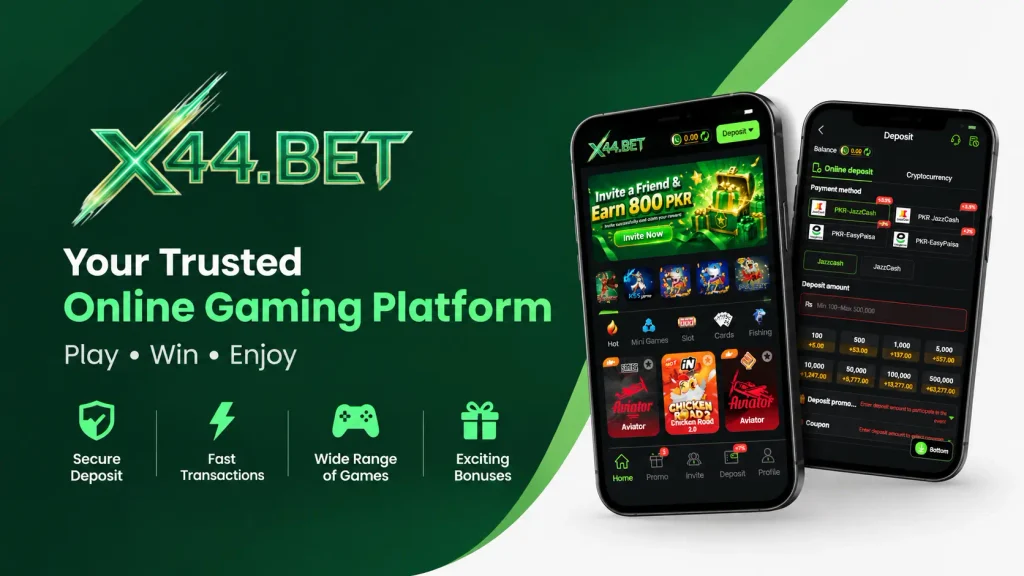 X44 Bet Game Download Free Best Earning App in Pakistan 2026